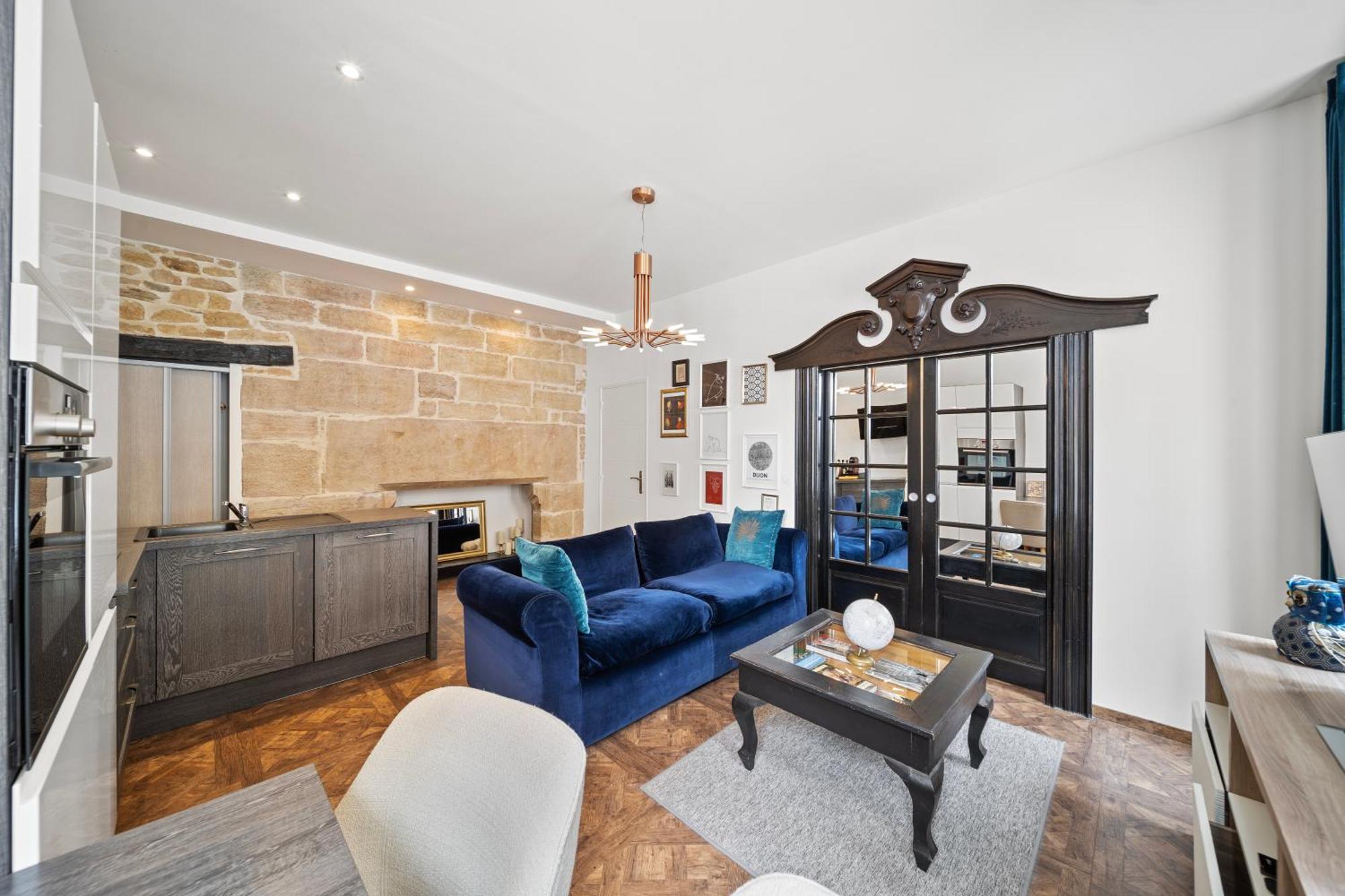 La Suite Indivio - Appartement Standing Vue Cathedrale Dijon Exterior foto