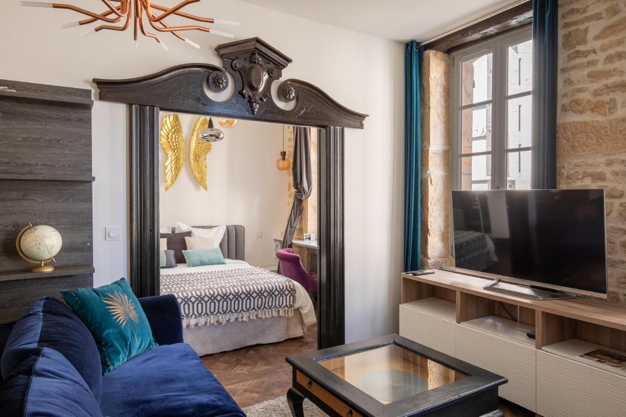 La Suite Indivio - Appartement Standing Vue Cathedrale Dijon Exterior foto